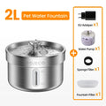 Smart Automatic Pet Water Fountain – Stainless Steel Drinking Dispenser for Cats & Dogs 💧🐾