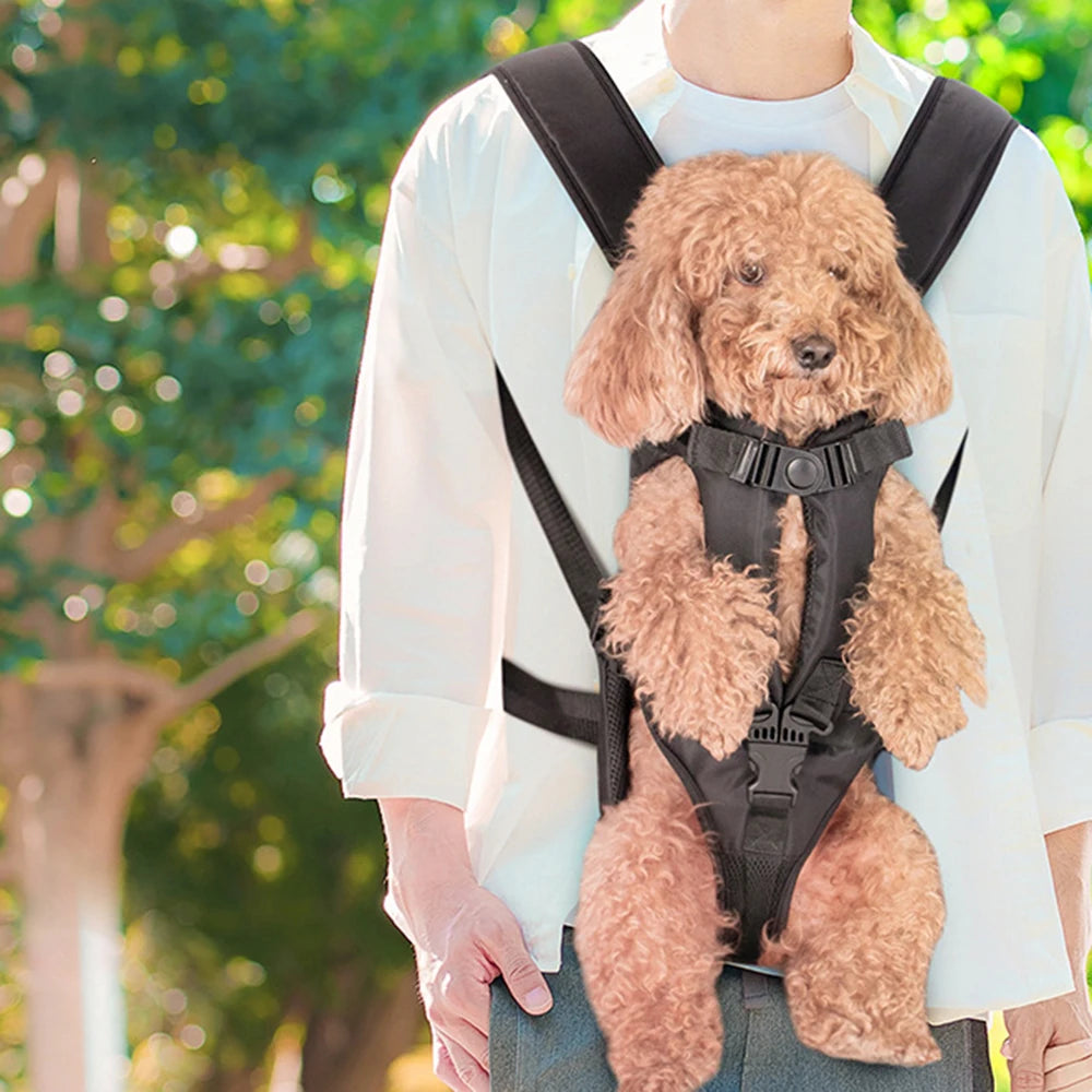 🐾 Comfortable Pet Travel Bag for Hiking & Cycling 🐶