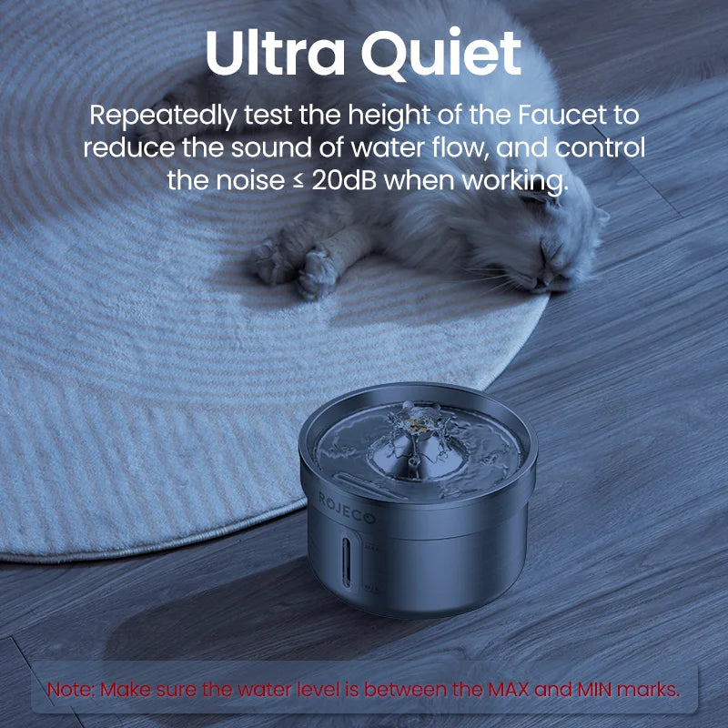 Smart Automatic Pet Water Fountain – Stainless Steel Drinking Dispenser for Cats & Dogs 💧🐾