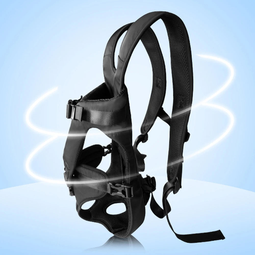 🐾 Comfortable Pet Travel Bag for Hiking & Cycling 🐶