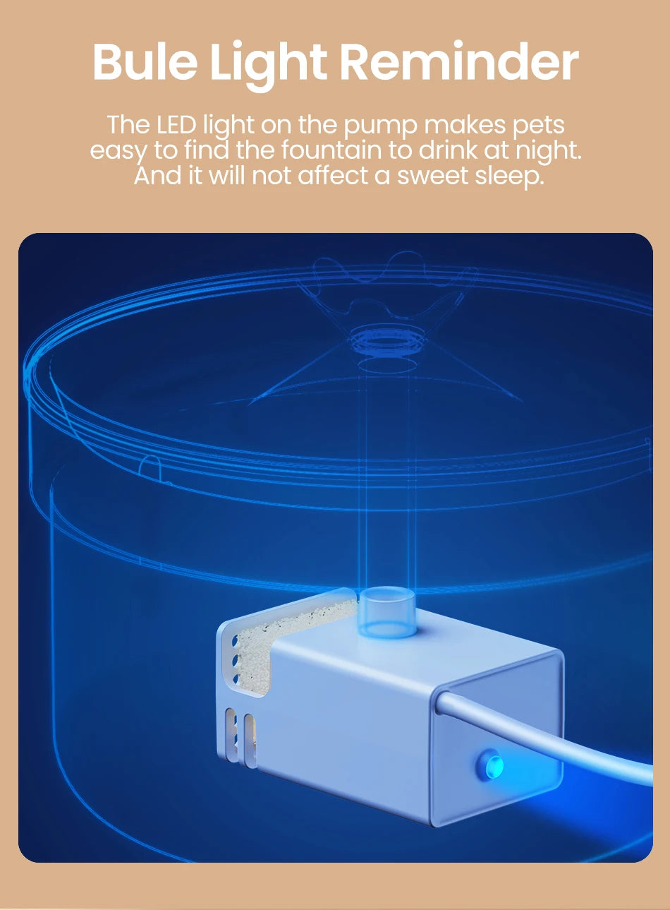 Smart Automatic Pet Water Fountain – Stainless Steel Drinking Dispenser for Cats & Dogs 💧🐾